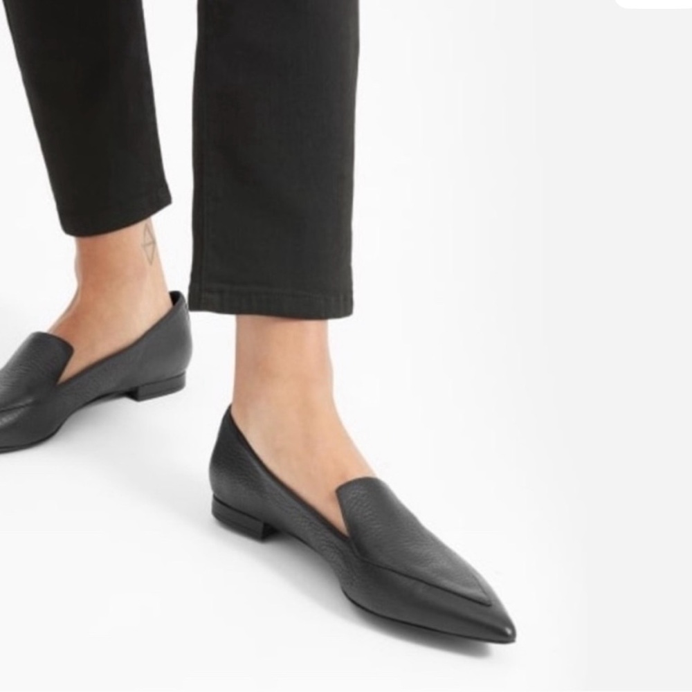 Everlane The Boss Loafers Black Size 8 - Picture 2 of 12
